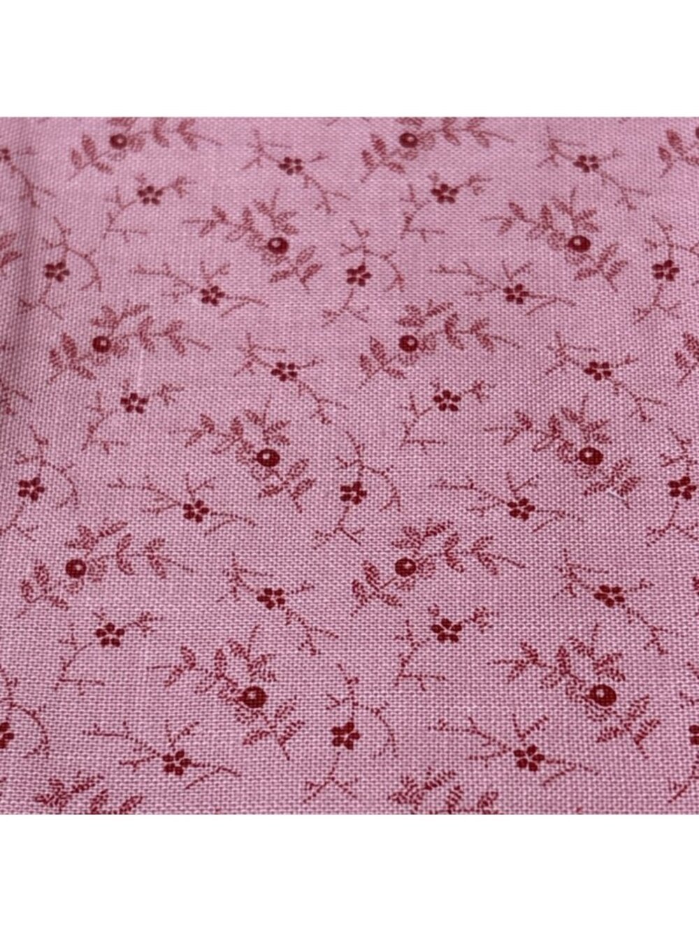 Pink Floral Quilting Fabric 18x22" Cotton Fat Quarter Sewing Quilting Material